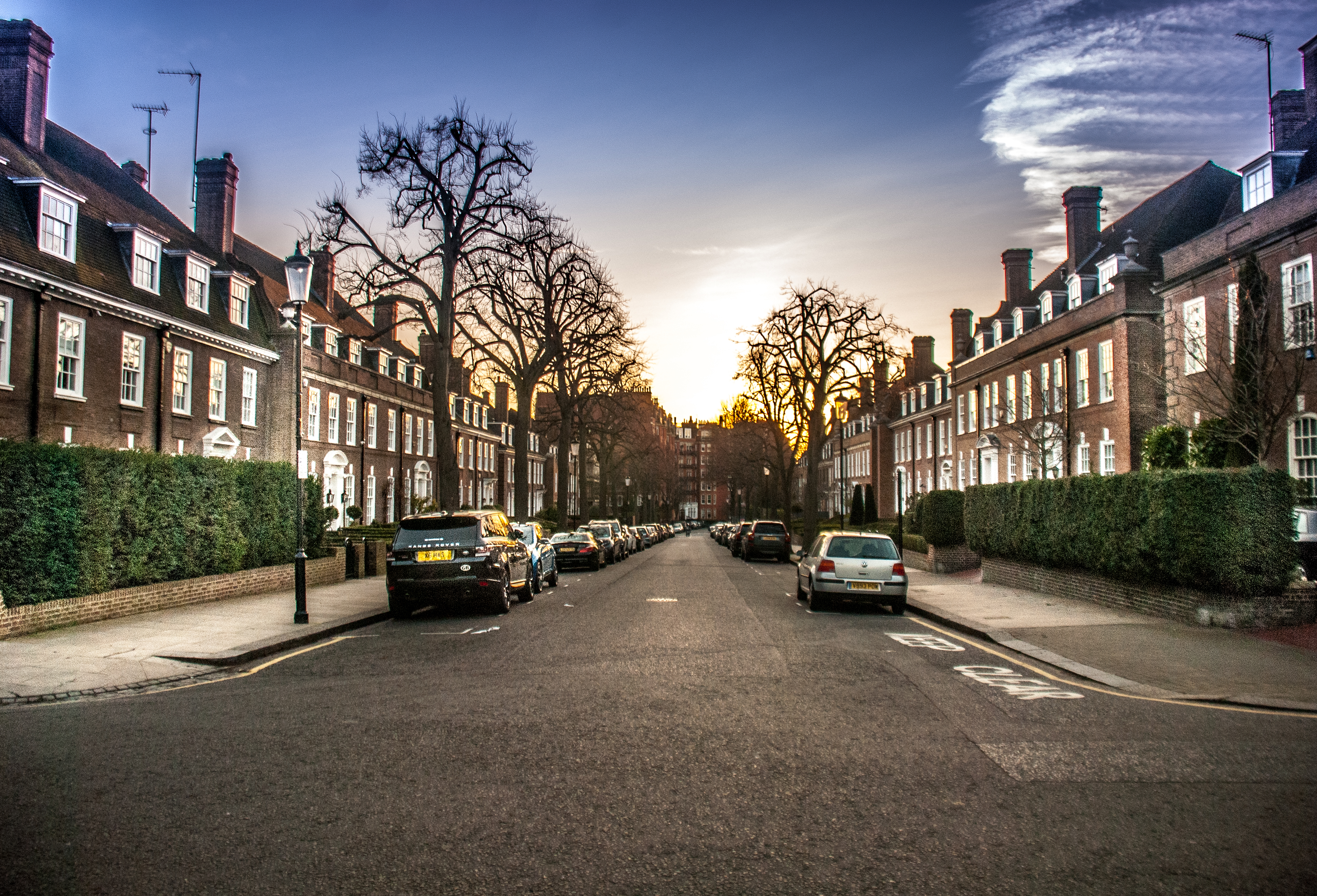 London residential property street